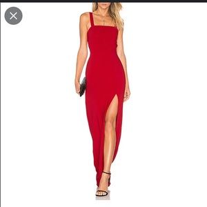 Lovers and friends red gown